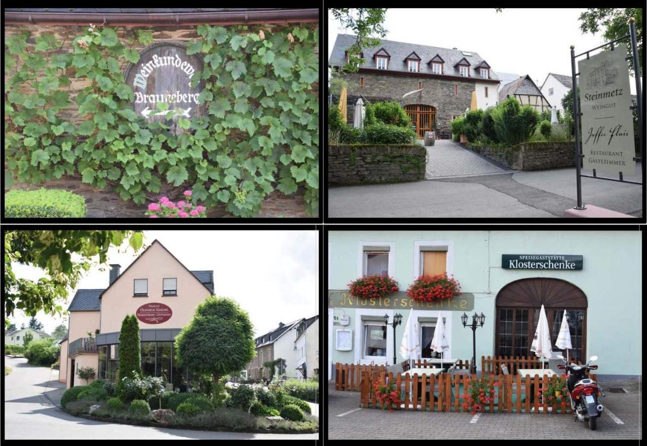 The Wine Cellar In The Old Gemeinde House Brauneberg Exteriör bild