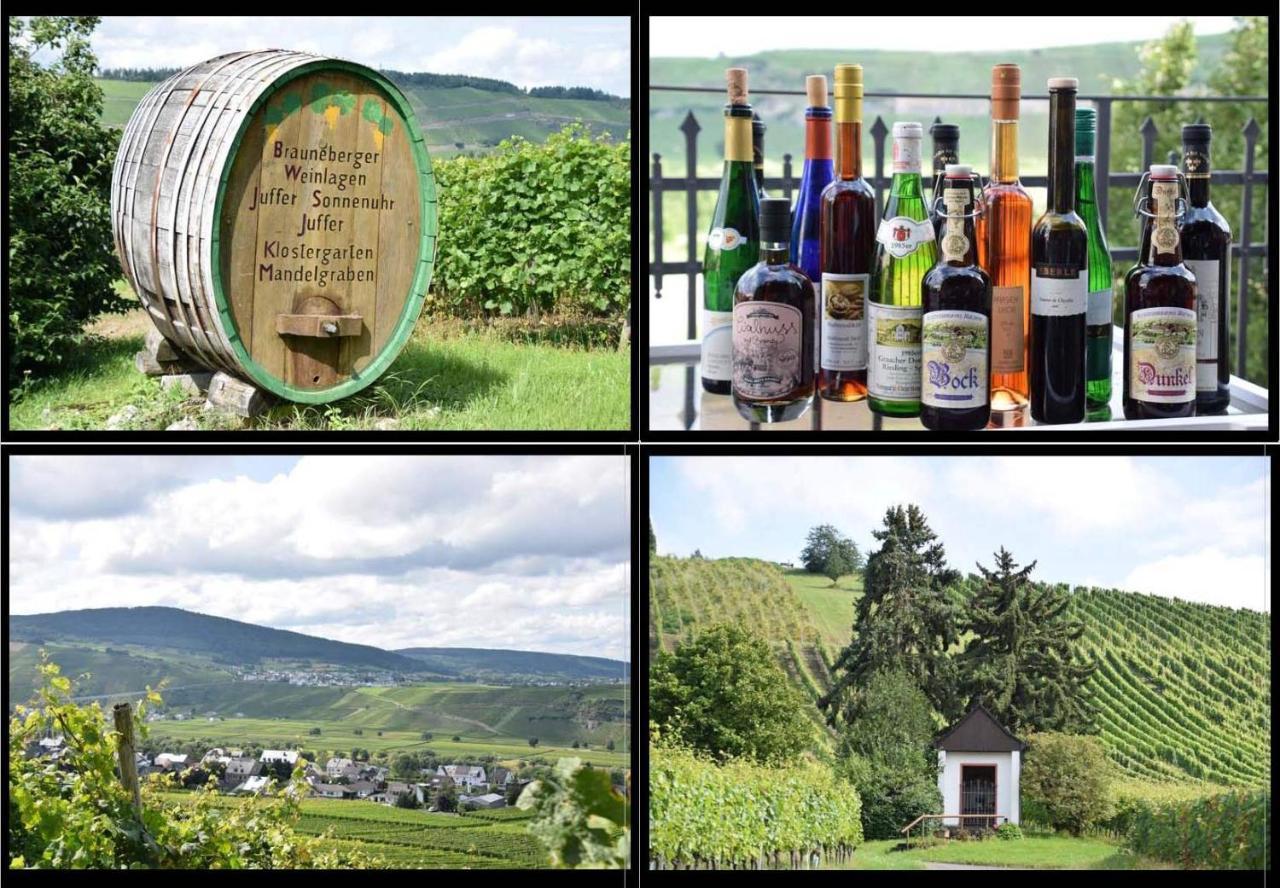 The Wine Cellar In The Old Gemeinde House Brauneberg Exteriör bild